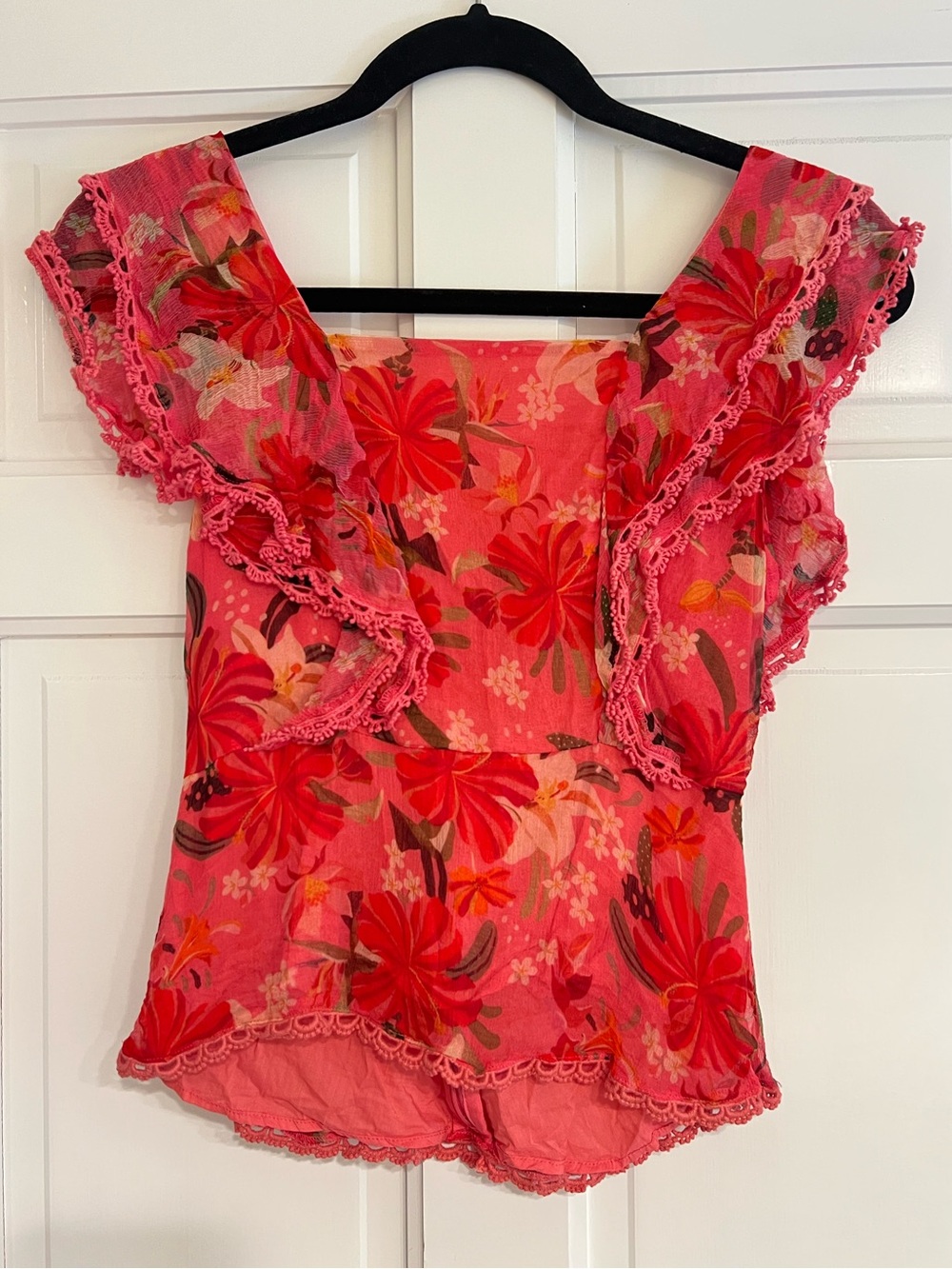 Farm Rio x Anthropologie Floral Top